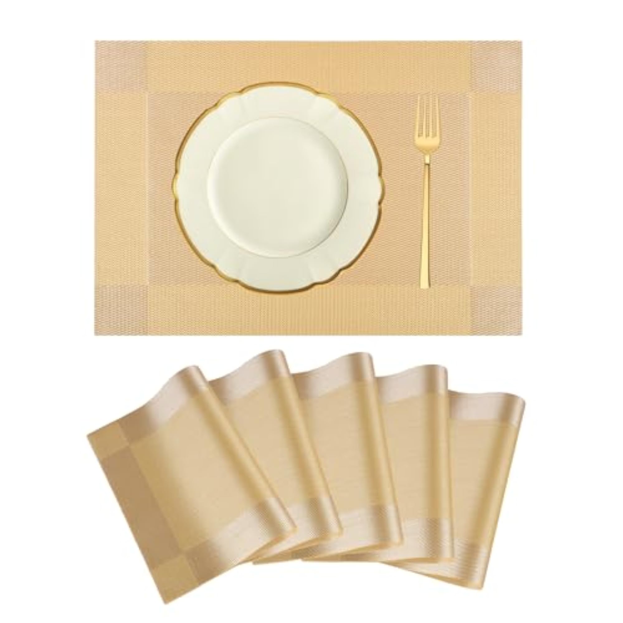 Set of 6 Table Mats for Dining Table